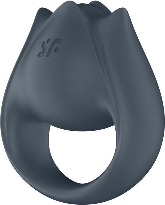 Produktbild Satisfyer - Perfect Pair 2 Multivibrator 2 In 1 Penisring Und Fingerstimulator Grau (5.50 cm)