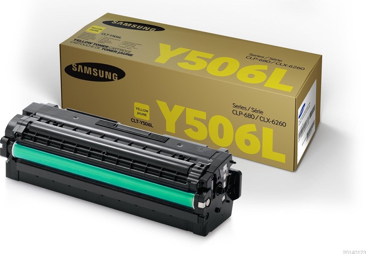 Actual product image Samsung Clt-Y506l (Y)