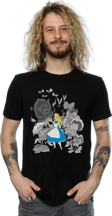 Image du produit Disney - T-shirt ALICE IN WONDERLAND FLOWERS - Homme (L)