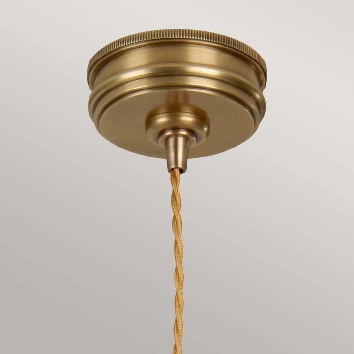 Actual product image Elstead Lighting Douille pendant light E27 aged brass (E27)