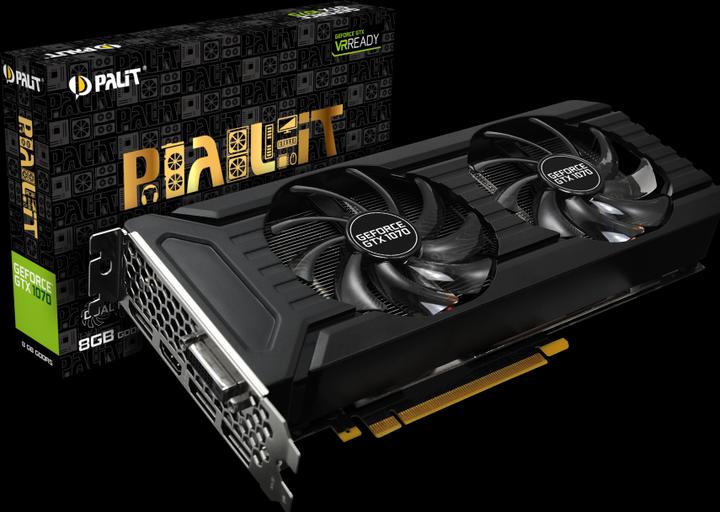 Produktbild Palit GeForce GTX 1070 Dual (8 GB)
