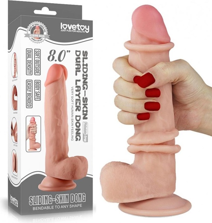 Image du produit Lovetoy Gode à peau coulissante