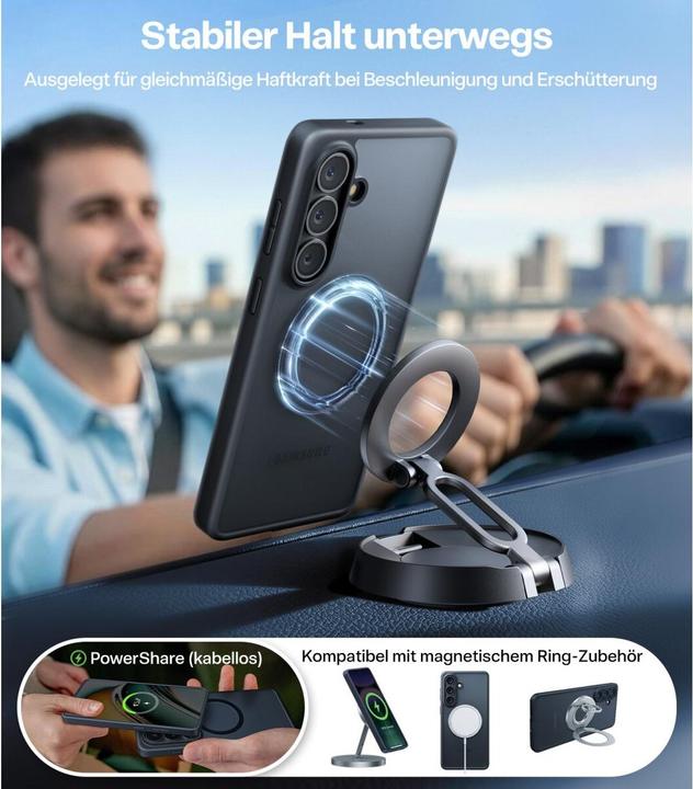 Produktbild Torras - Guardian Magnetic Series - Samsung Galaxy S26 - Black (Samsung Galaxy S26)