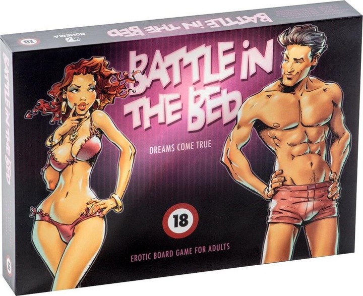 NoBraPro Battle In The Bed (Brettspiel, Englisch)