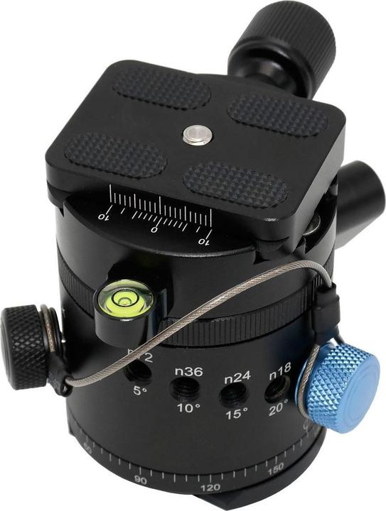 Produktbild Caruba Panoramakop Kliksysteem roterende topring & quick release (DH 55) (Panoramakopf)