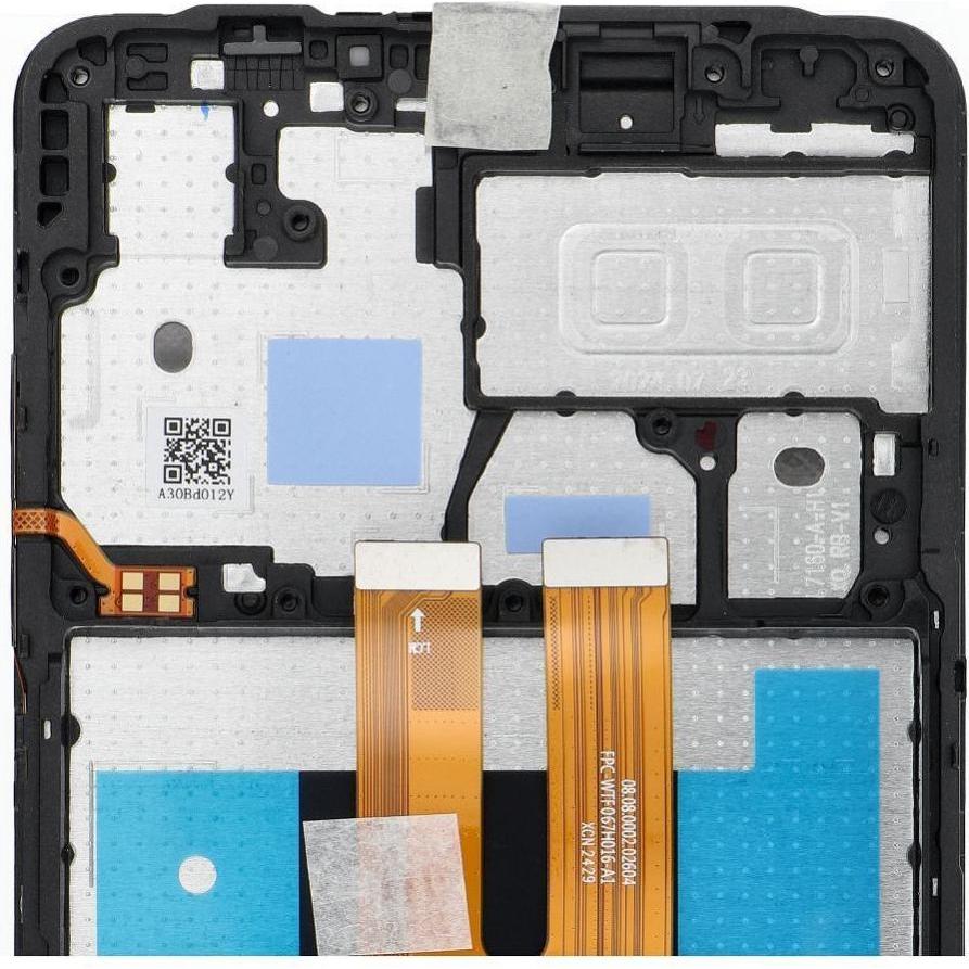Samsung LCD display! ServicePack LCD Display for A06 A065 GH81-26440A Black (Display), Mobilgerät Er