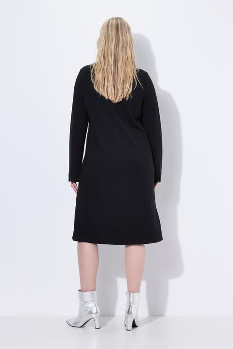 Produktbild Ulla Popken Kleid, Troyerkragen, Langarm, Taschen (46, 48)