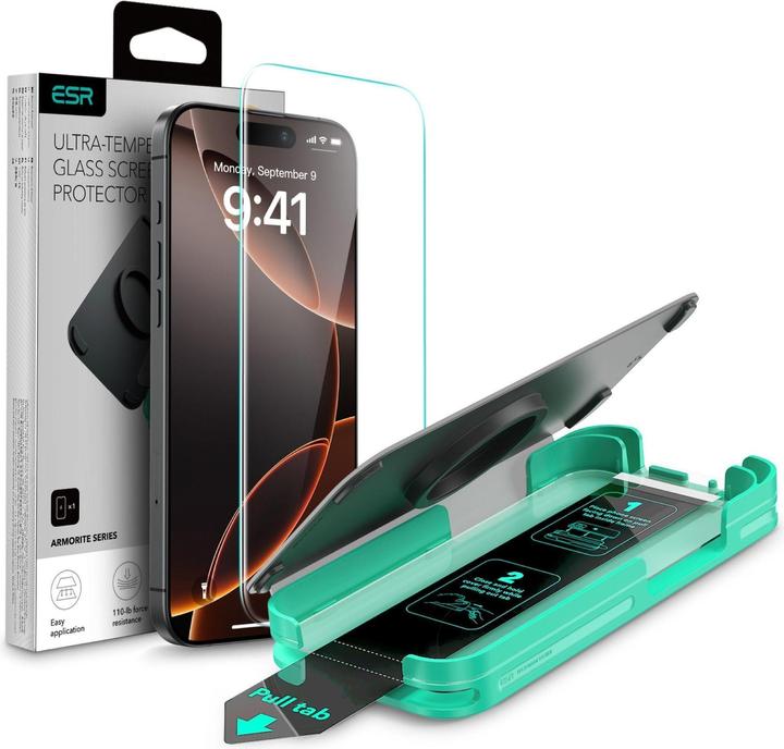 Image du produit ESR Protection d'écran Armorite (1 pièce(s), Apple iPhone 16 Pro Max)