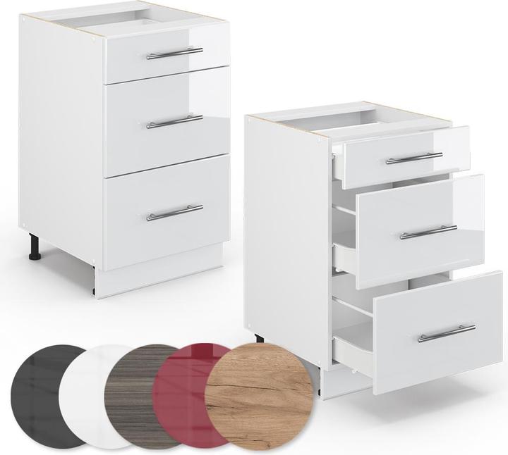 Produktbild Vicco Küchenschränke  Fame-Line (50 x 51.60 x 82 cm)