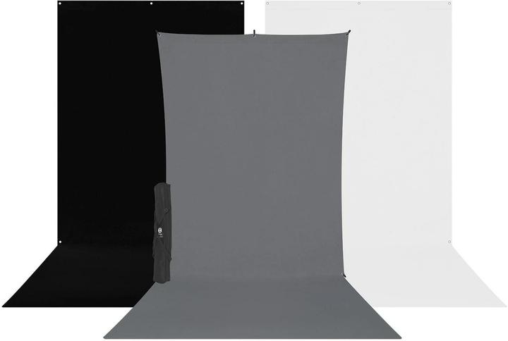 Actual product image Westcott X Drop 3 Pack Sweep Backdrop Kit (213.40 cm, 370 cm)