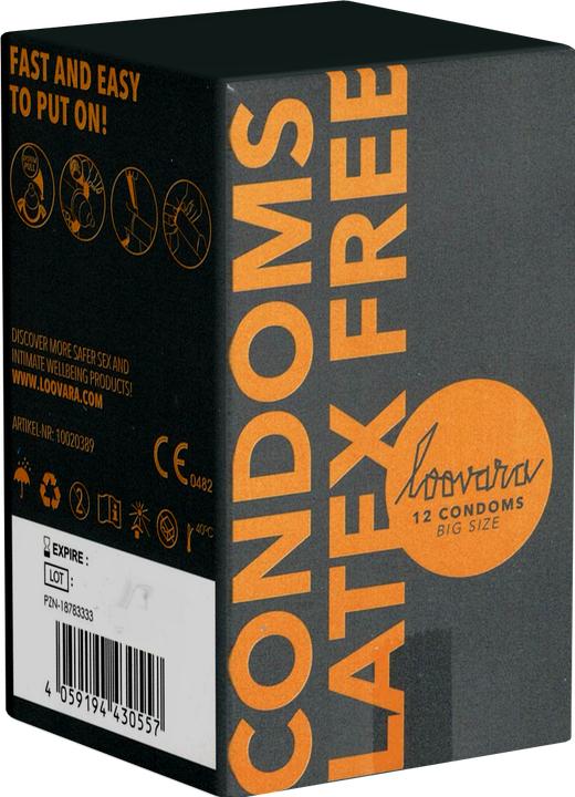 Produktbild Loovara Latex Free Big Size (12 Stk.)