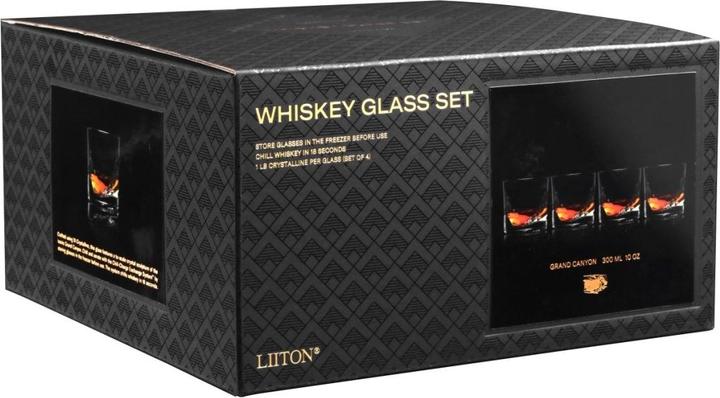 Productafbeelding Viva Whiskyglas Grand Canyon 4st (3 dl, 4 x, Whiskyglas)