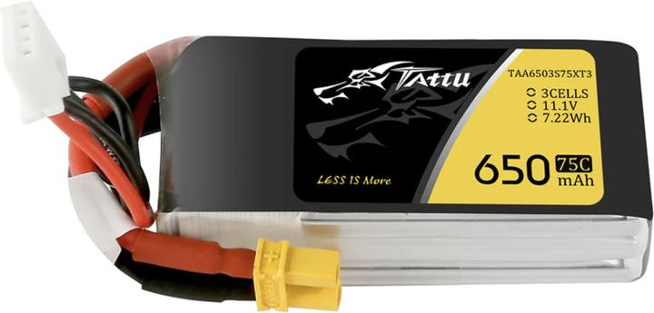 Produktbild Tattu RC-Akku LiPo 650 mAh 11.1 V 75C (11.10 V, 650 mAh)