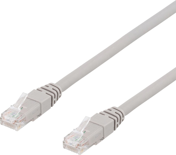 Image du produit Deltaco Câble patch U/UTP Cat6A 35m 500MHz Delta LSZH gris (U/UTP, CAT6a, 35 m)
