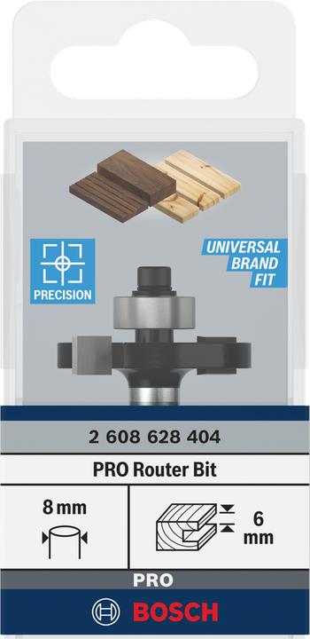 Produktbild Bosch Professional Zubehör Scheibennutfräser, 8 mm, D1 32 mm, L 6 mm, G 51 mm