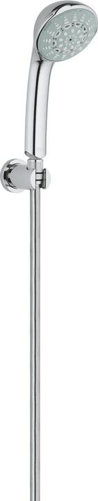 Actual product image Grohe Hand shower Relexa 100 five 28796000 10 cm chrome (5 Beam types, 21 l/min)