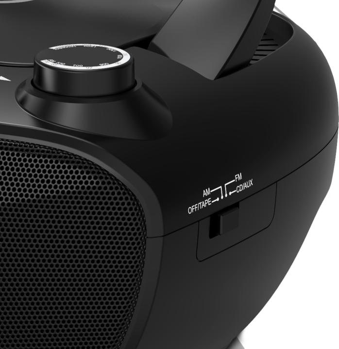 Produktbild Magni Universum BB 200 - tragbarer CD-Player mit Radio und Kassette - einfache Bedienung für Kinder & Seni (AM, FM)