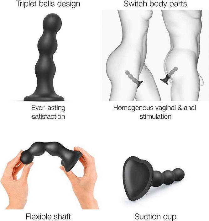 Produktbild Strap-on-me Dildo Plug Balls (M)