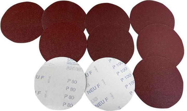 Produktbild Holzmann STK75KSET Schleiftellerset Kle (100, 120, 60, 80)