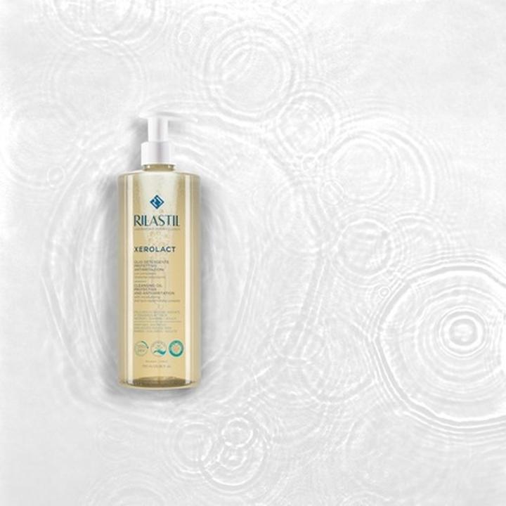 Actual product image Rilastil Xerolact Protective Cleansing Oil for Irritations 750ml (750 ml)