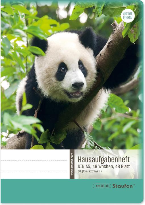 Actual product image Staufen Exercise book A5 48BL 3 motifs (A5, Hardcover)