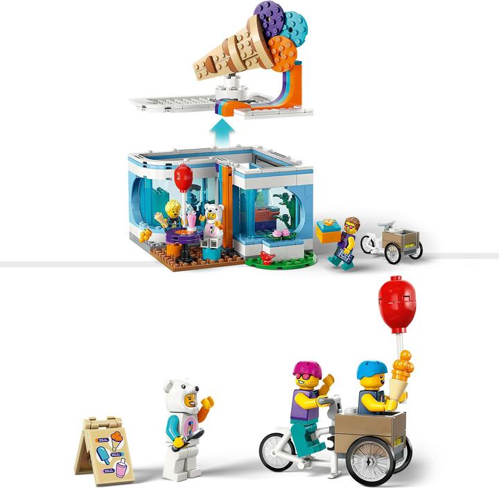 Actual product image LEGO Ice cream parlour (60363, LEGO City)