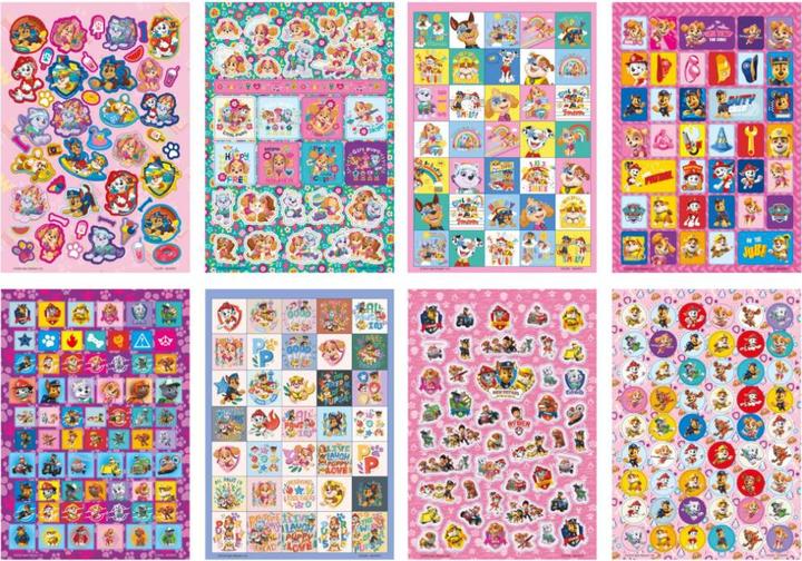 Image du produit Grafix Paw Patrol A5 Glitter Sticker Set 8 pièces