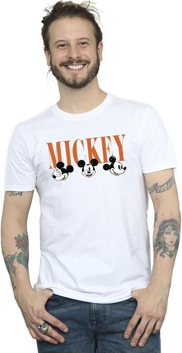 Immagine prodotto Disney Mickey Mouse Faces Maglietta Uomo (S)