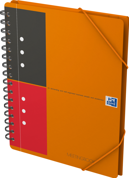 Produktbild Oxford Meetingbook (A5+, Liniert, Weicher Einband)