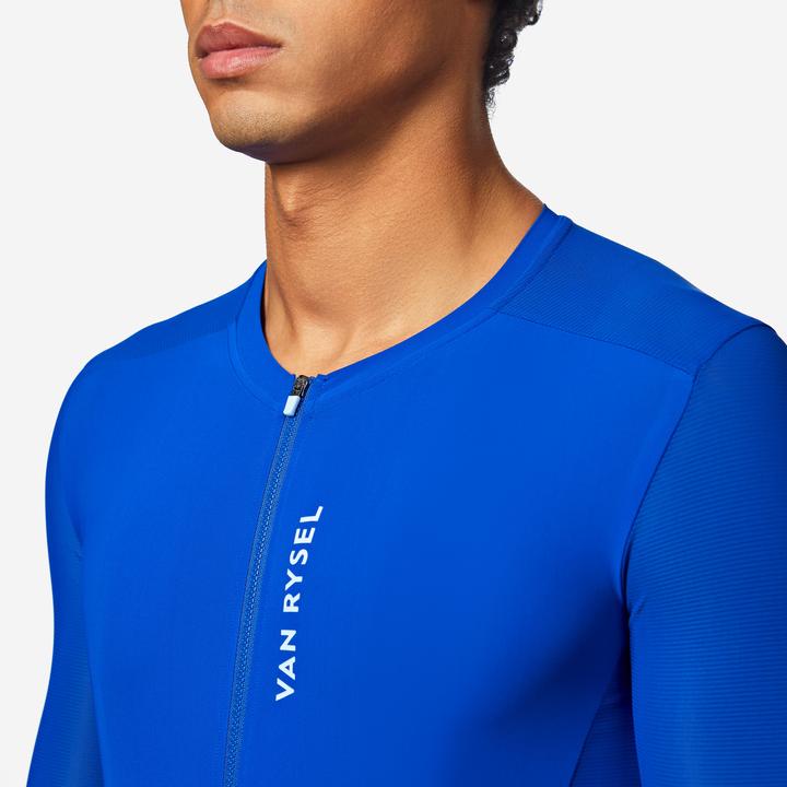 Produktbild Van rysel Radtrikot kurzarm Sommer Rennrad Racer 2 Unisex blau (S)