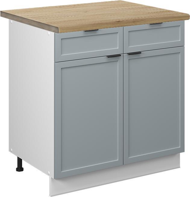 Blau, Goldkraft Eiche, hellblau-grau, Weiss