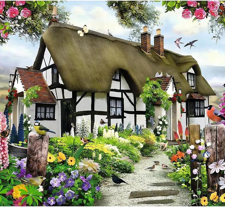 Produktbild Ravensburger Verträumtes Cottage (500 Teile)