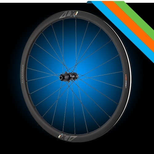 Produktbild Alexrims Alx935d, Carbonowe, 700C, Stożek 35 mm, tubeless bereit, Scheibe Mangelauto, starre Achse F (Laufradsatz, 28")