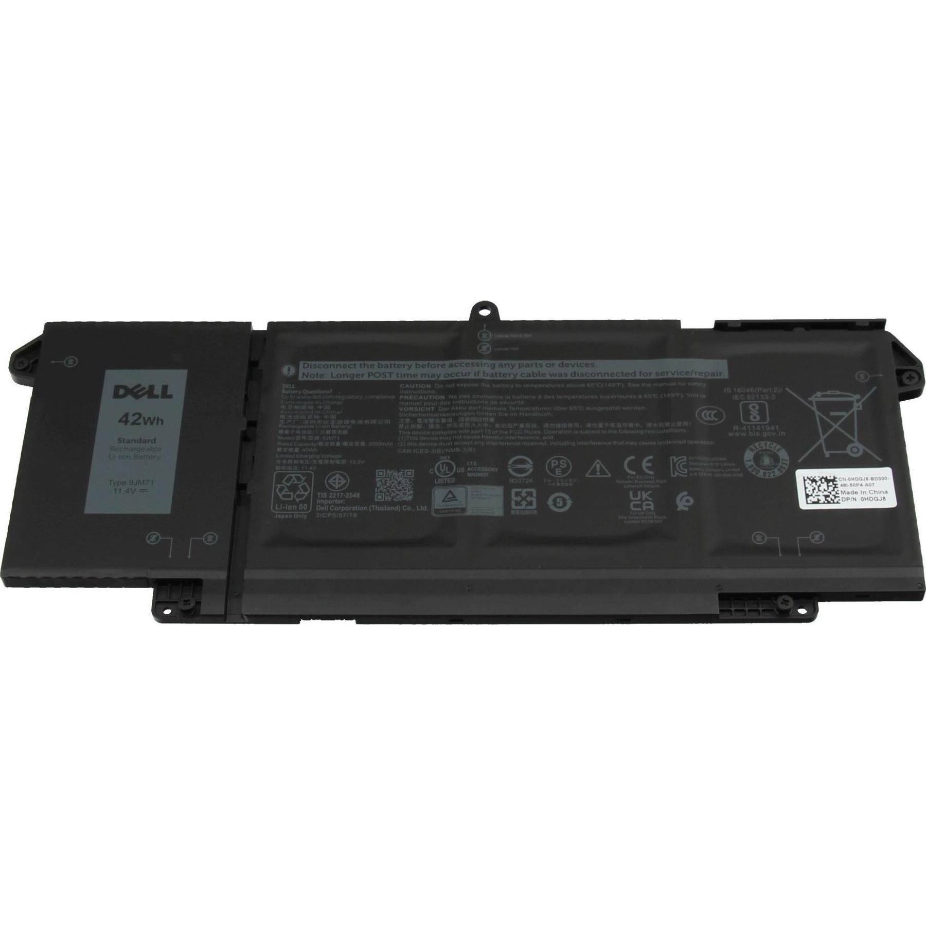 Dell HDGJ8 (3 Zellen, 3500 mAh), Notebook Akku