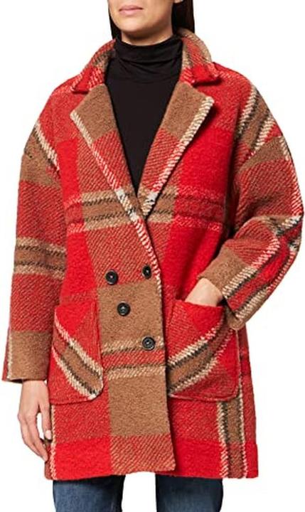 Actual product image Taifun Chili Pattern Wool Coat