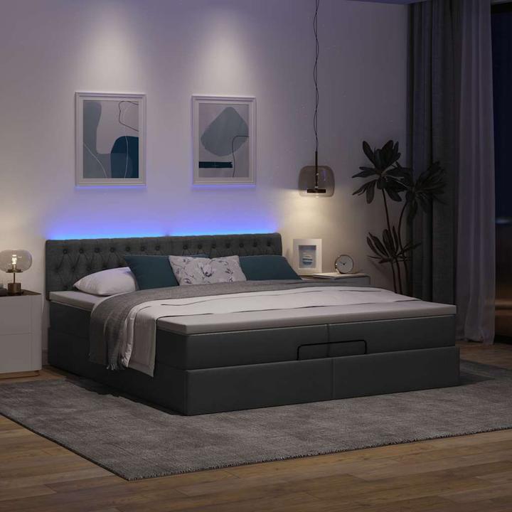 Produktbild vidaXL Ottoman-Bett (200 x 200 cm)