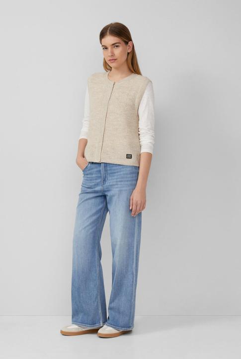 Produktbild s.Oliver Strickjacke Strickweste aus Alpakamix (40)