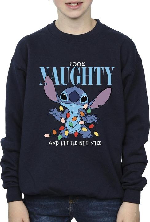 Image du produit Disney - Sweat LILO & STITCH NAUGHTY & NICE - Garçon (128)