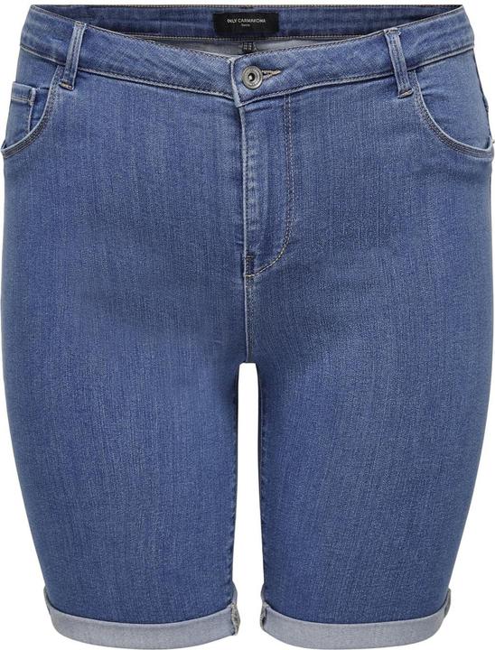 Produktbild Only Curvy Thunder Reg Long Jeansshorts (48)