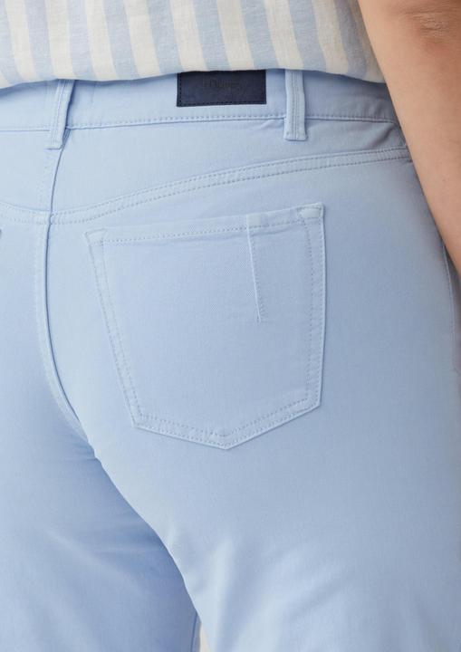 Produktbild S.Oliver Jeans-Hose Bermuda Jeans / Straight Fit / Mid Rise / Straight Leg (46)