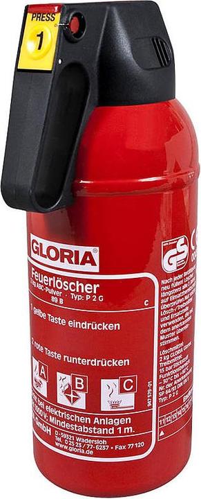 Gloria P2G fire extinguisher powder 2.0 kg