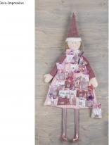 Immagine prodotto Rayher Calendario dell'avvento da appendere, rosato