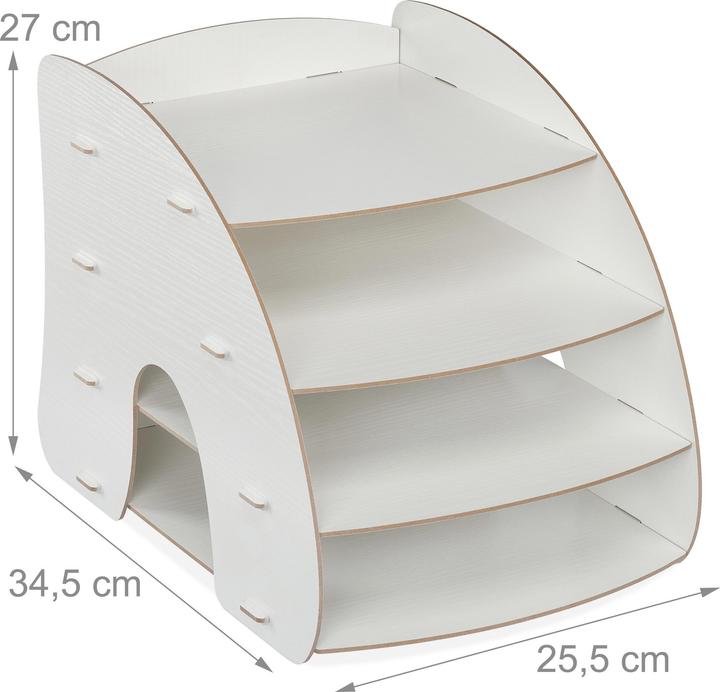 Produktbild Relaxdays Dokumentenablage (A4)