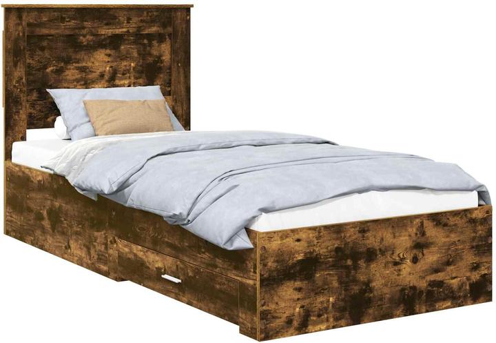 Actual product image vidaXL Aufbewahrungsbettgestell (75 x 190 cm)