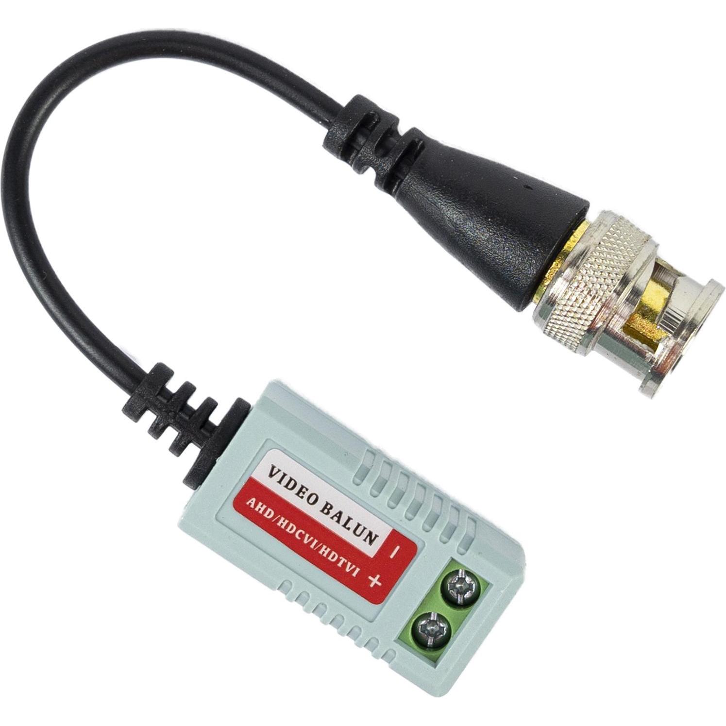 PNI Satz mit 2 CCTV-Adaptern 201C Video Balun Passiver BNC auf 600 m Kabel für CAT5-Kabel, Netzwerkkamera Zubehör