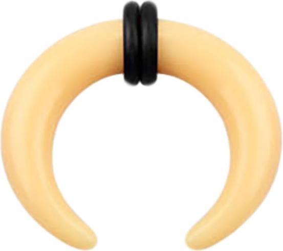 Produktbild Star Piercing Dehnsichel hell (ohne Messing, Acryl)