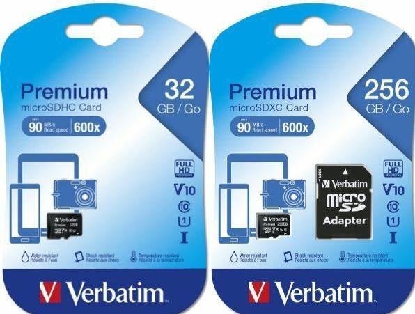 Produktbild Verbatim Micro SDHC Card (32 GB, microSDHC, U1, UHS-I)