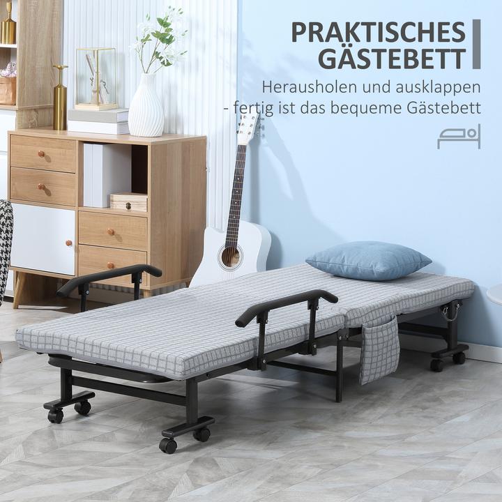 Actual product image Homcom Folding bed (76 x 190 cm)