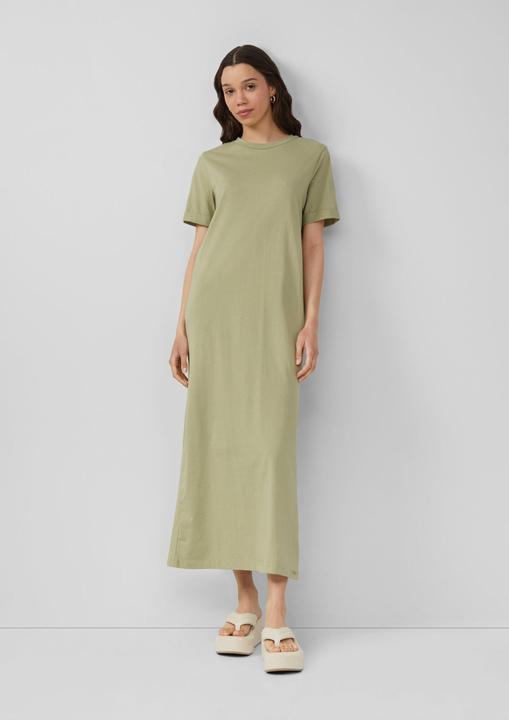 Produktbild S.Oliver Kleid Langes Jerseykleid aus Baumwolle (XS)