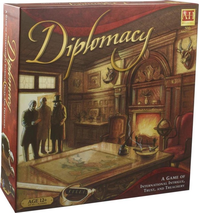 Actual product image Hasbro Gaming Avalon Hill Diplomacy (English)
